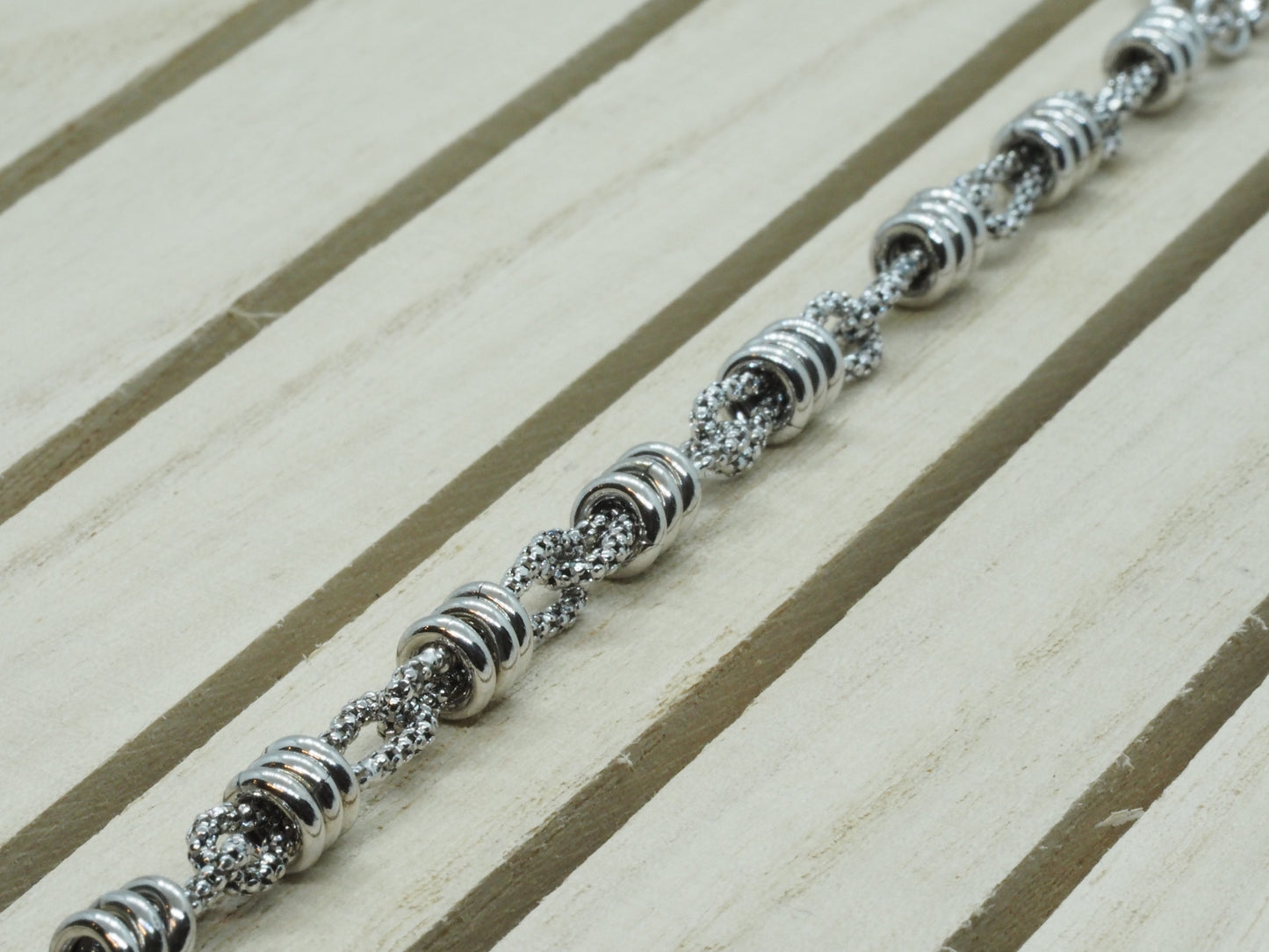 GIOIA BIJOUX | BRACCIALE CORDA ARGENTO