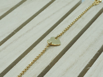 GIOIA BIJOUX | BRACCIALE CUORE PIENO ARGENTO
