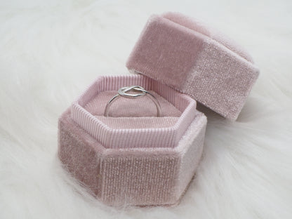 GIOIA BIJOUX | ANELLO INTRECCIO CUORE ARGENTO