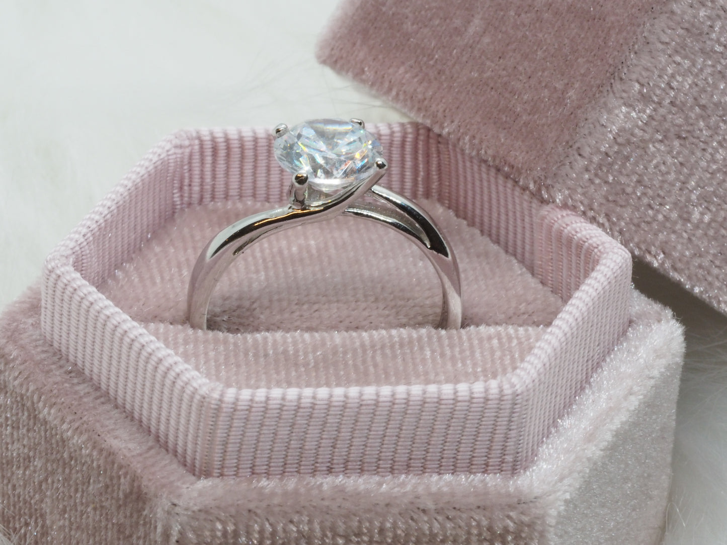 GIOIA BIJOUX | ANELLO SOLITARIO 4 PUNTE ARGENTO