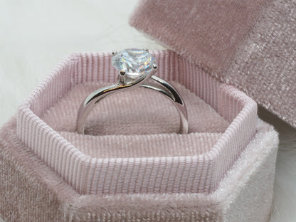 GIOIA BIJOUX | ANELLO SOLITARIO 4 PUNTE ARGENTO