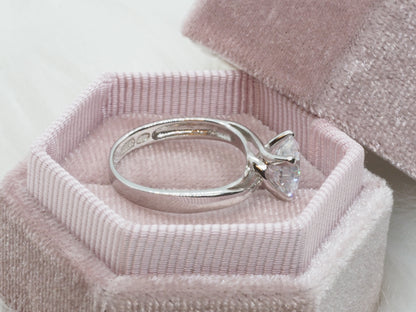 GIOIA BIJOUX | ANELLO SOLITARIO 4 PUNTE ARGENTO