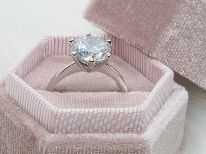 GIOIA BIJOUX | ANELLO SOLITARIO 6 PUNTE ARGENTO