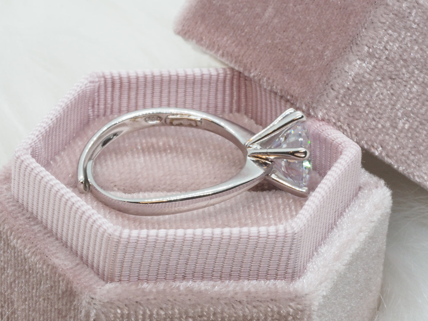 GIOIA BIJOUX | ANELLO SOLITARIO 6 PUNTE ARGENTO