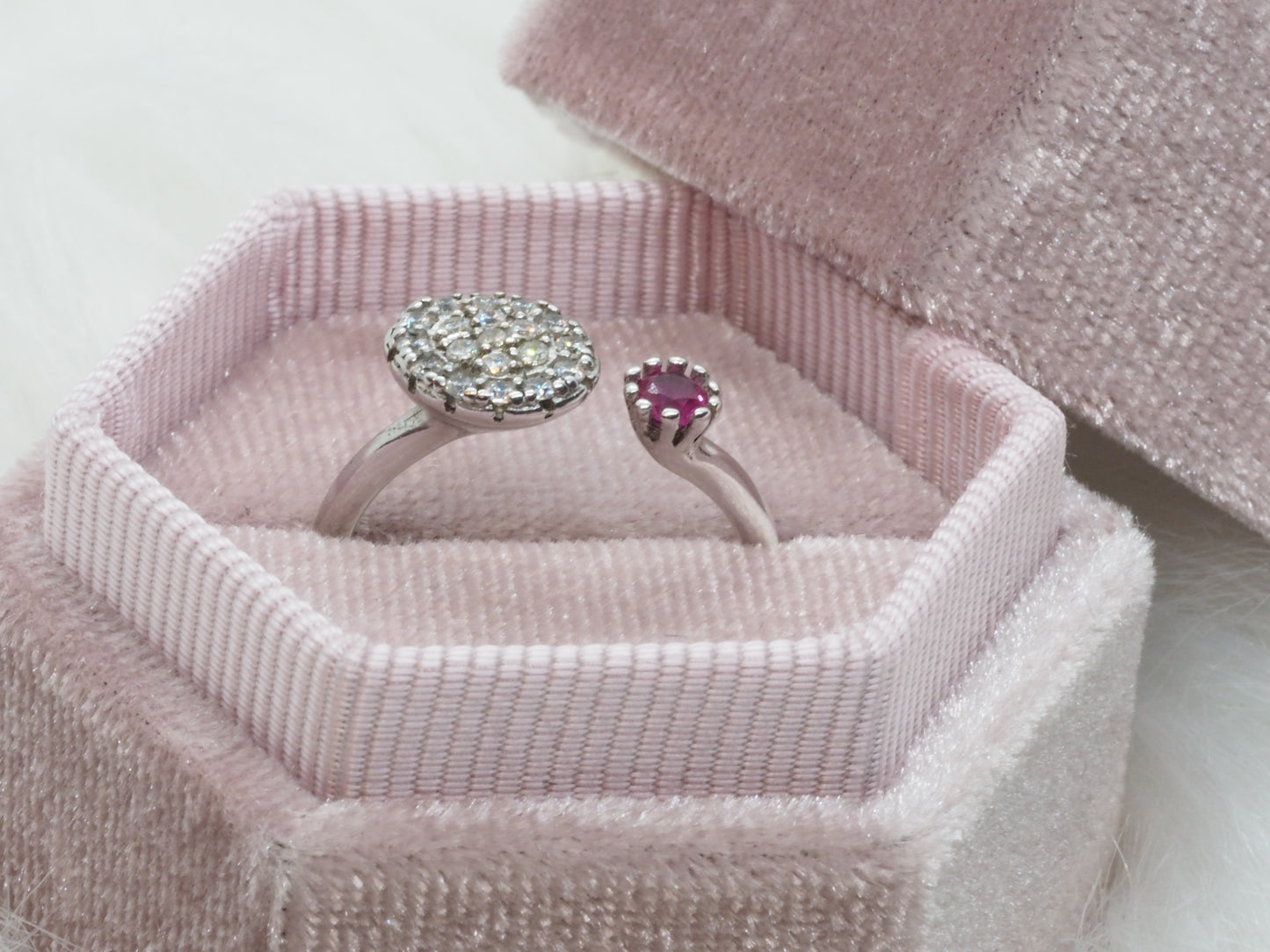 GIOIA BIJOUX | ANELLO DOPPIO COLORE ARGENTO