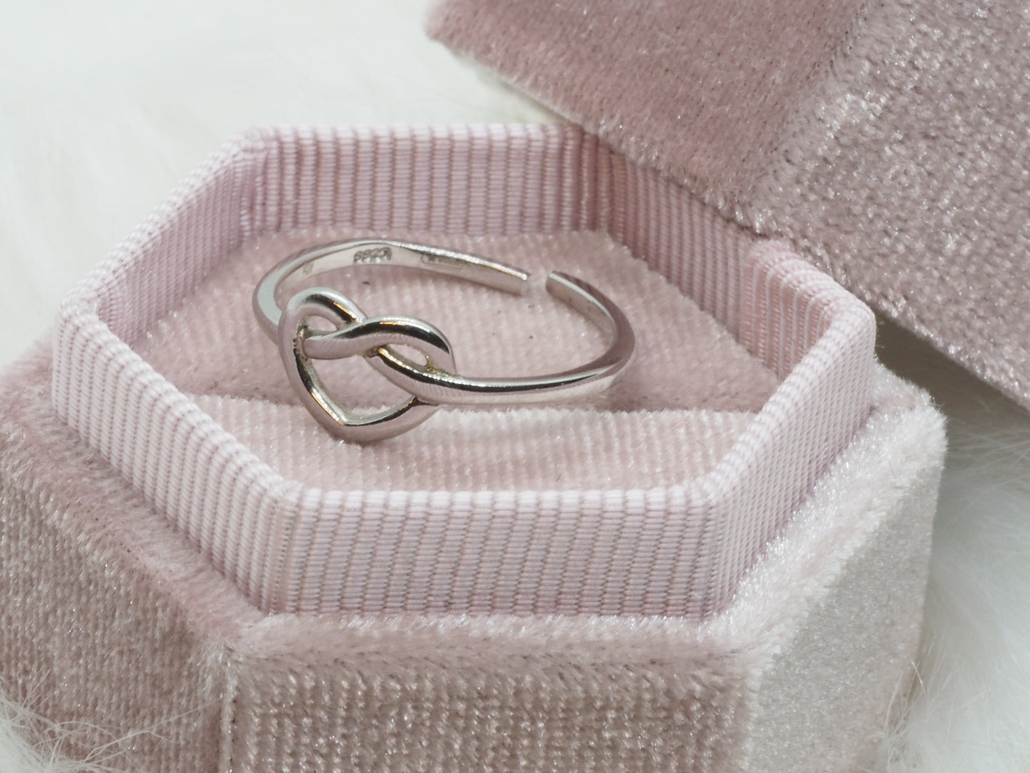 GIOIA BIJOUX | ANELLO INTRECCIO CUORE ARGENTO