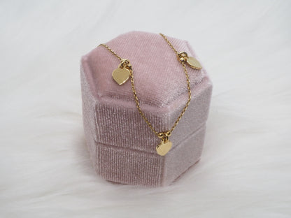 GIOIA BIJOUX | BRACCIALE 5 CUORI ARGENTO
