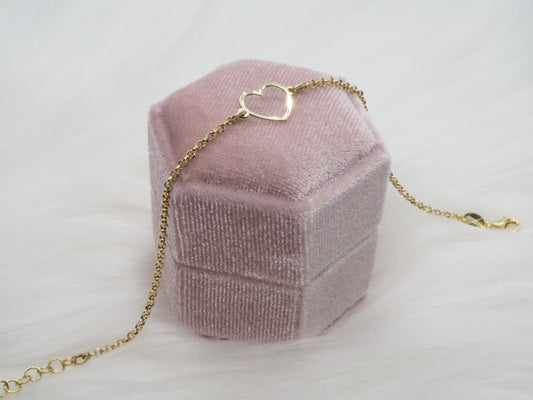 GIOIA BIJOUX | BRACCIALE CUORE VUOTO ARGENTO