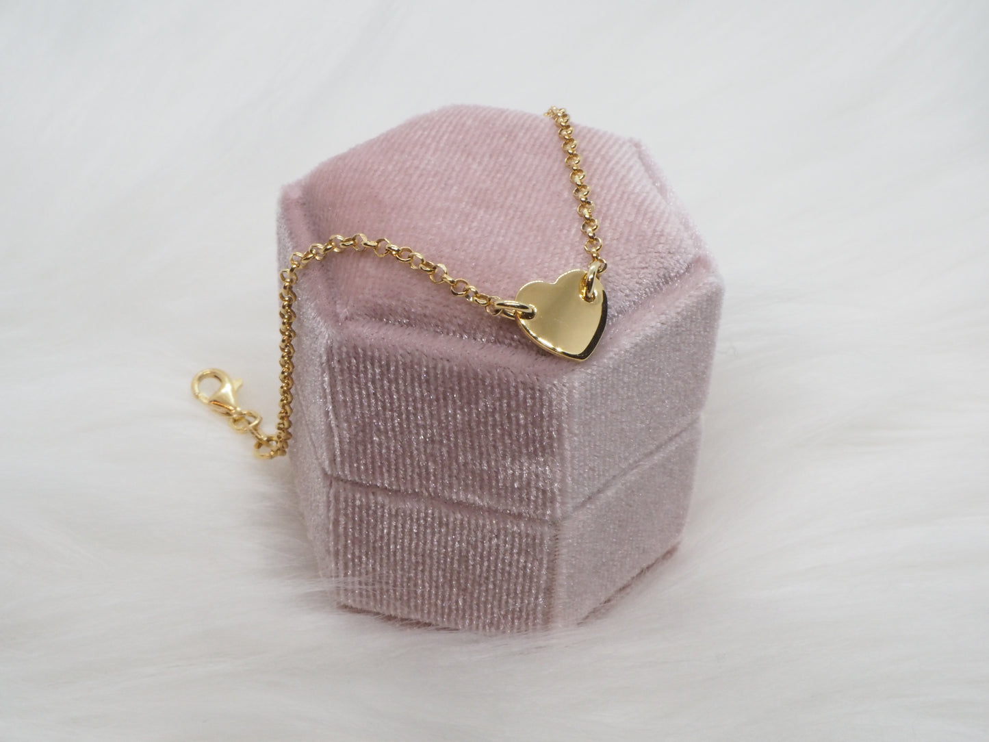 GIOIA BIJOUX | BRACCIALE CUORE PIENO ARGENTO