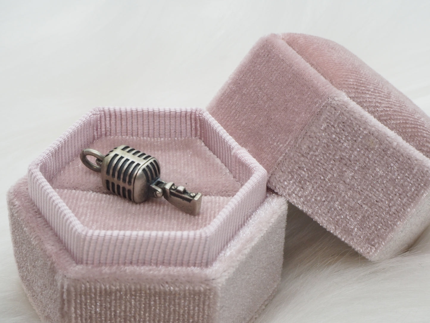GIOIA BIJOUX | MICROFONO VINTAGE ARGENTO
