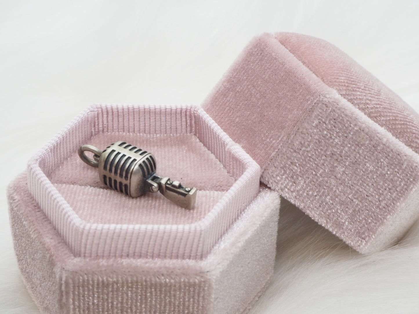 GIOIA BIJOUX | MICROFONO VINTAGE ARGENTO