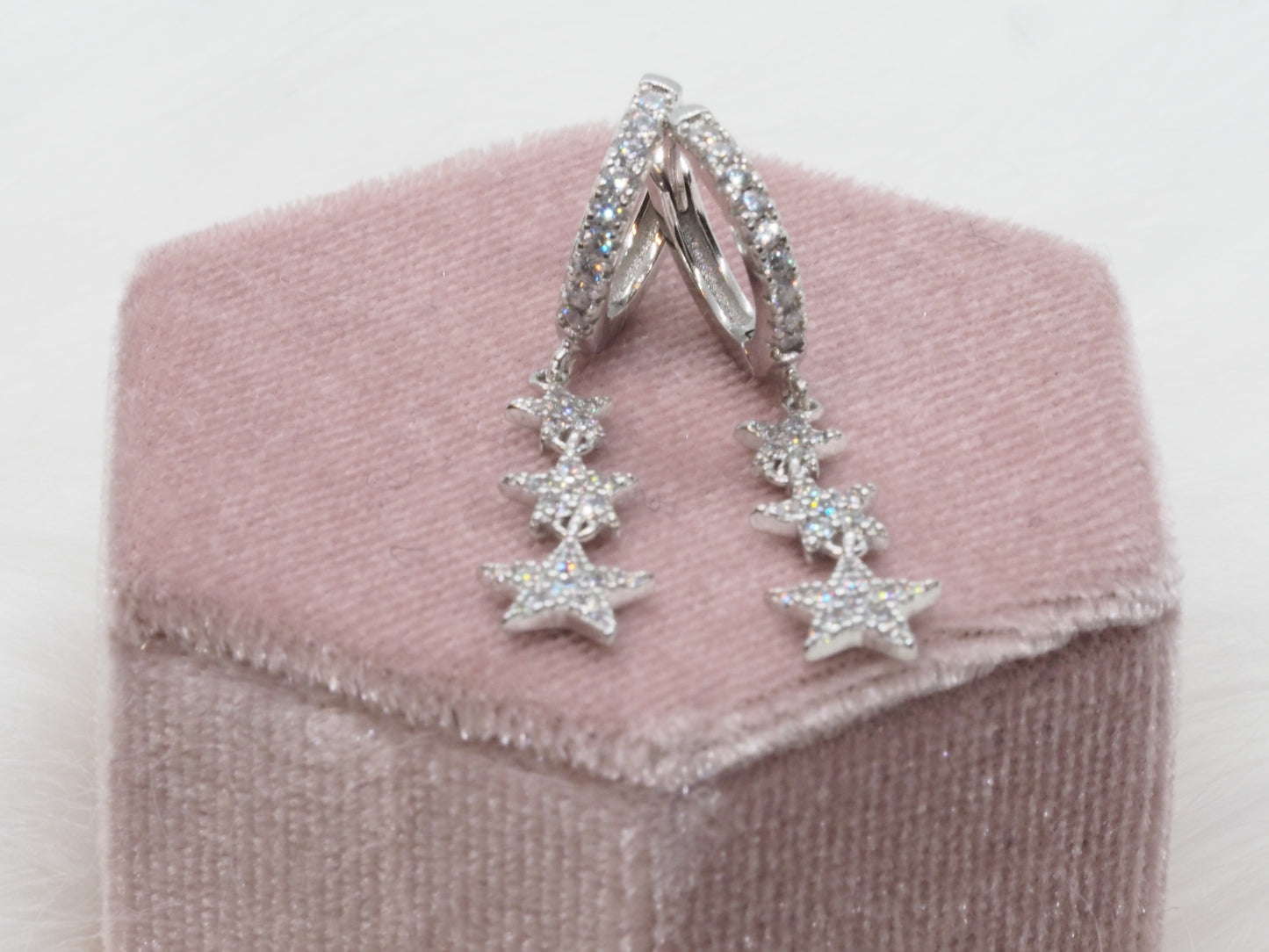 GIOIA BIJOUX | ORECCHINI STARS ARGENTO