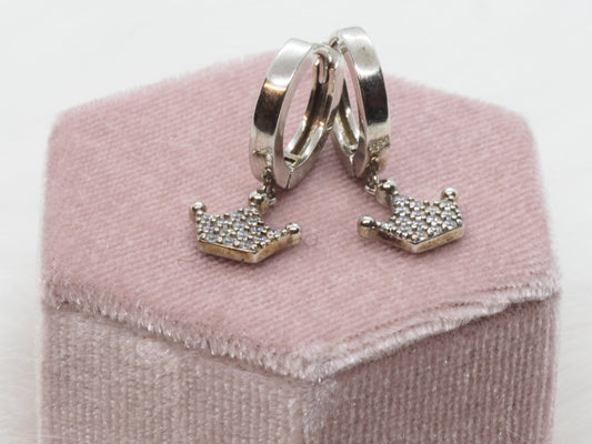 GIOIA BIJOUX | ORECCHINI CORONA ARGENTO