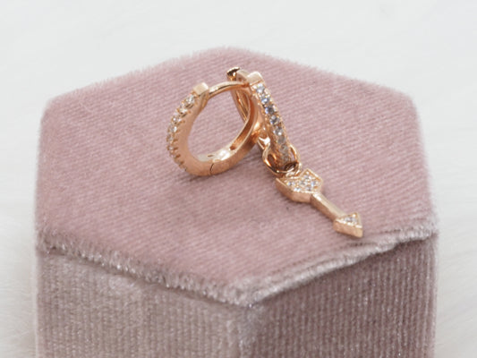 GIOIA BIJOUX | ORECCHINI FRECCIA ARGENTO