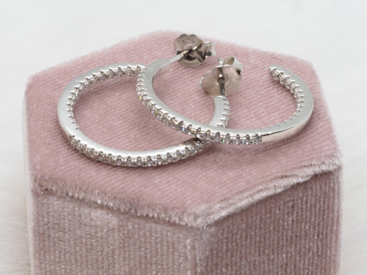 GIOIA BIJOUX | ORECCHINI CERCHIO ARGENTO