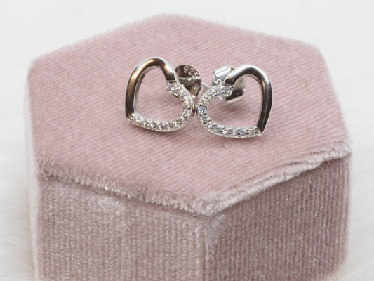 GIOIA BIJOUX | ORECCHINI CUORE ARGENTO
