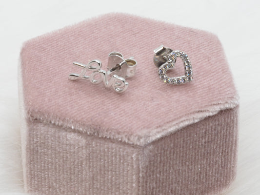 GIOIA BIJOUX | ORECCHINI LOVE ARGENTO