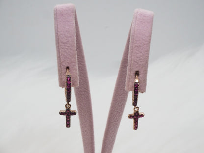 GIOIA BIJOUX | ORECCHINI CROCE ARGENTO