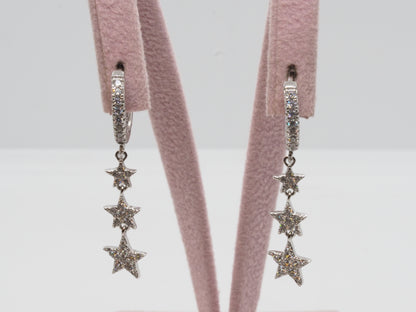 GIOIA BIJOUX | ORECCHINI STARS ARGENTO