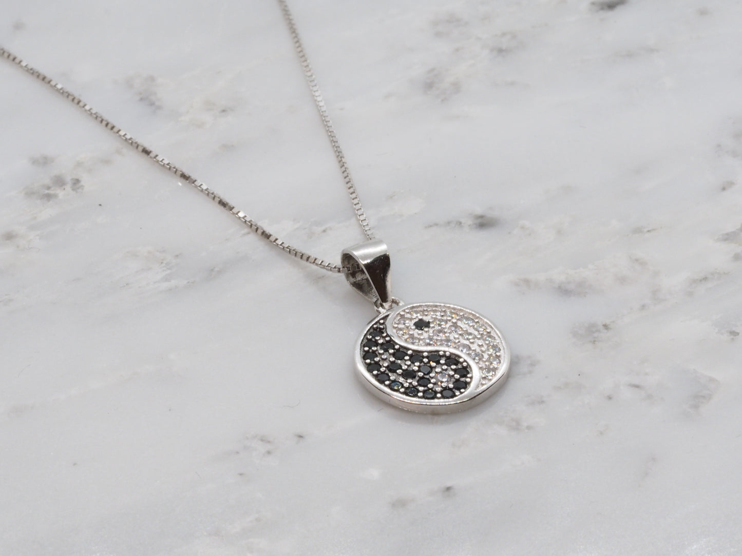 GIOIA BIJOUX | COLLANA YIN E YANG ARGENTO