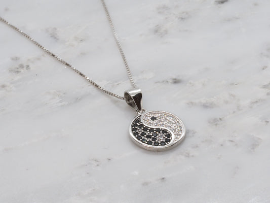 GIOIA BIJOUX | COLLANA YIN E YANG ARGENTO