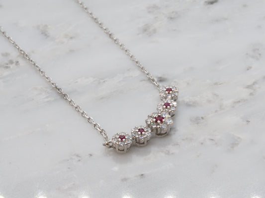 GIOIA BIJOUX | COLLANA FIORI ARGENTO
