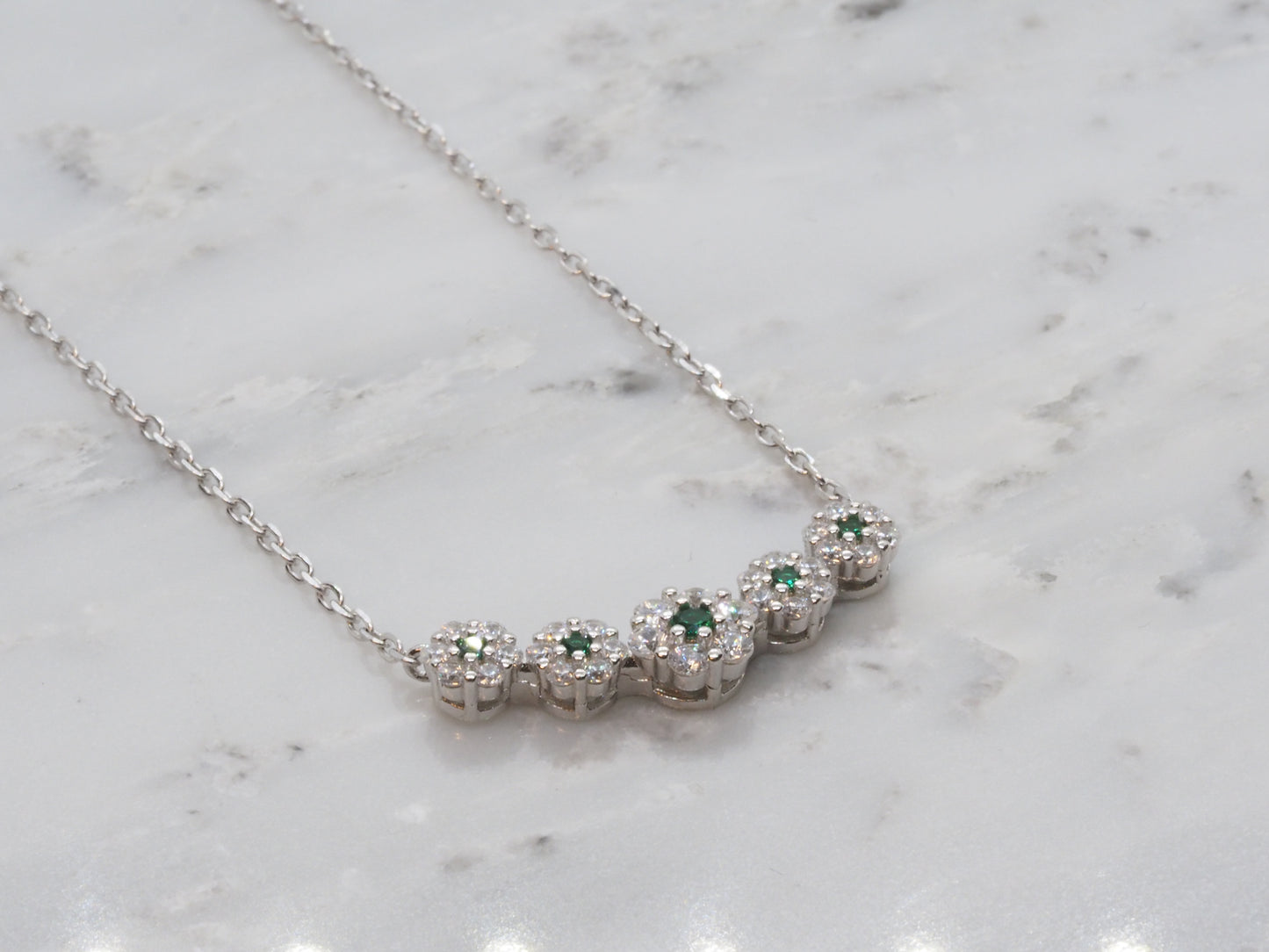 GIOIA BIJOUX | COLLANA FIORI ARGENTO