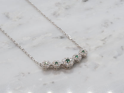 GIOIA BIJOUX | COLLANA FIORI ARGENTO