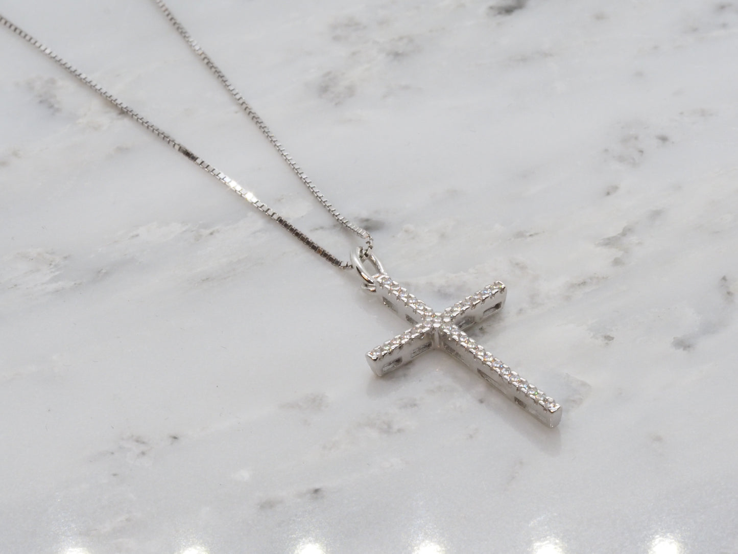 GIOIA BIJOUX | COLLANA CROCE ARGENTO