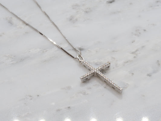 GIOIA BIJOUX | COLLANA CROCE ARGENTO