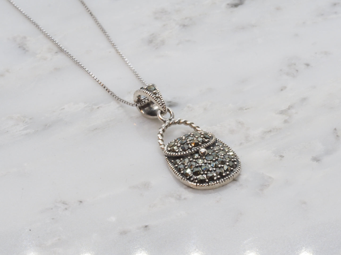 GIOIA BIJOUX | COLLANA BORSA ARGENTO