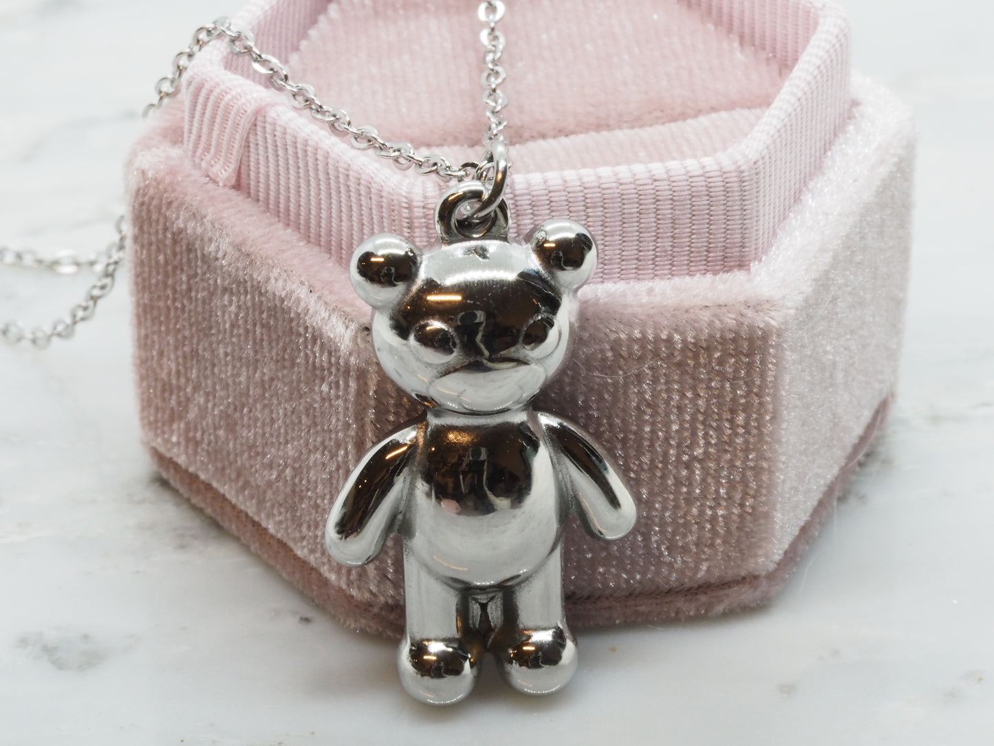 GIOIA BIJOUX | COLLANA TEDDY BIG ACCIAIO