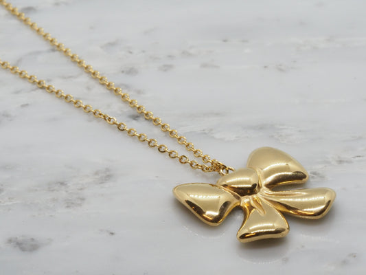GIOIA BIJOUX | COLLANA FIOCCO ACCIAIO