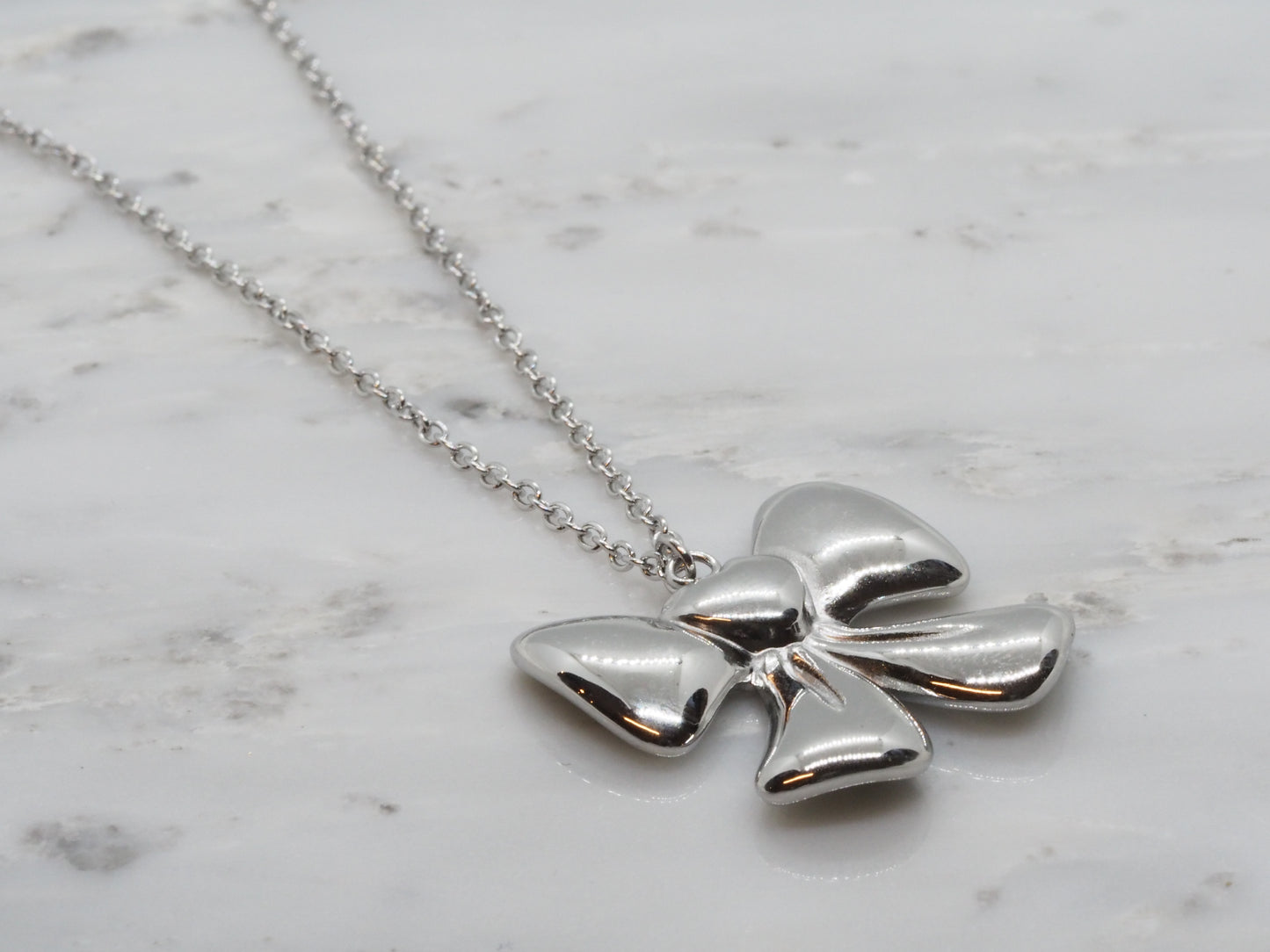 GIOIA BIJOUX | COLLANA FIOCCO ACCIAIO