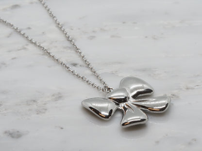 GIOIA BIJOUX | COLLANA FIOCCO ACCIAIO
