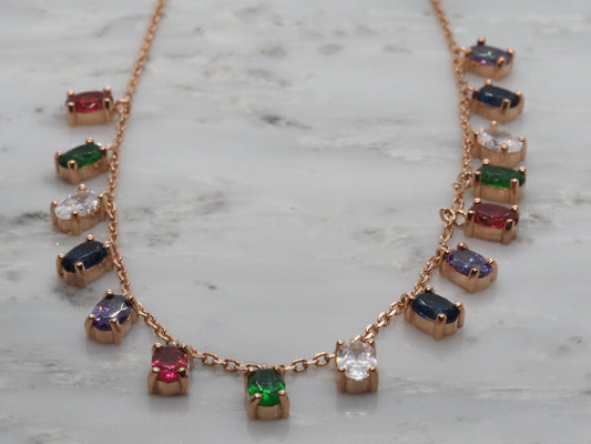 GIOIA BIJOUX | COLLANA ARCOBALENO ARGENTO