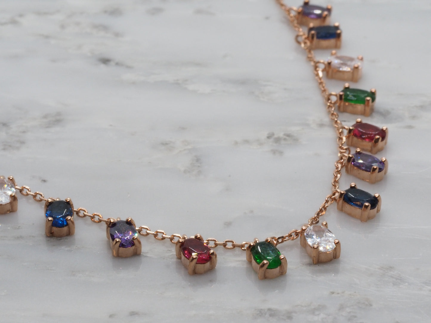 GIOIA BIJOUX | COLLANA ARCOBALENO ARGENTO