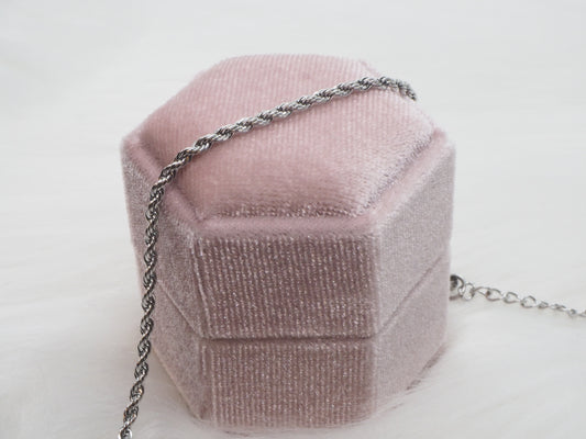 GIOIA BIJOUX | BRACCIALE CORDA ACCIAIO